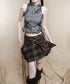 Heart Peplum Top & Collar